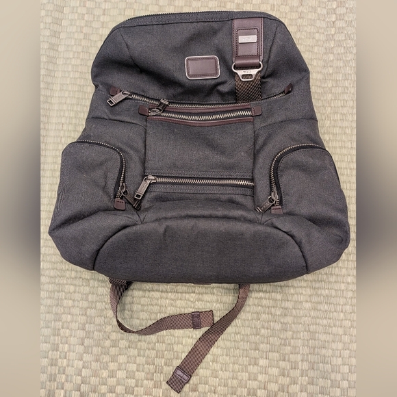 Tumi Alpha Brief Pack Backpack FXT Ballistic Nylon Leather...